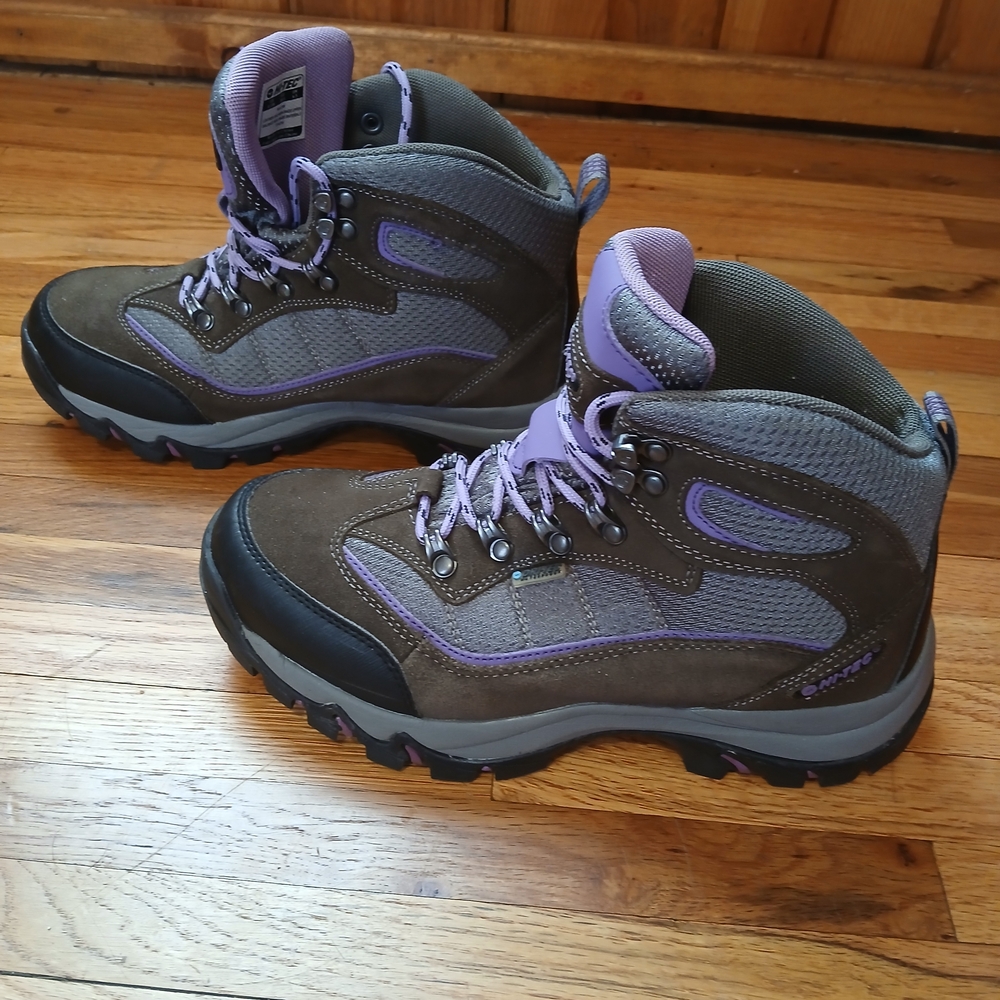 Hi-Tec Women's Athletic Boots - Brown and Purple